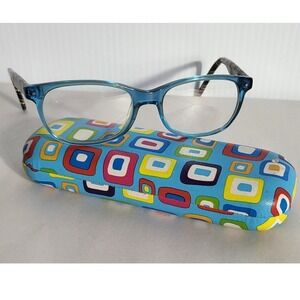 Seventeen Blue Eyeglasses Frames Colorful‎ Case SV5387 48/16/135
